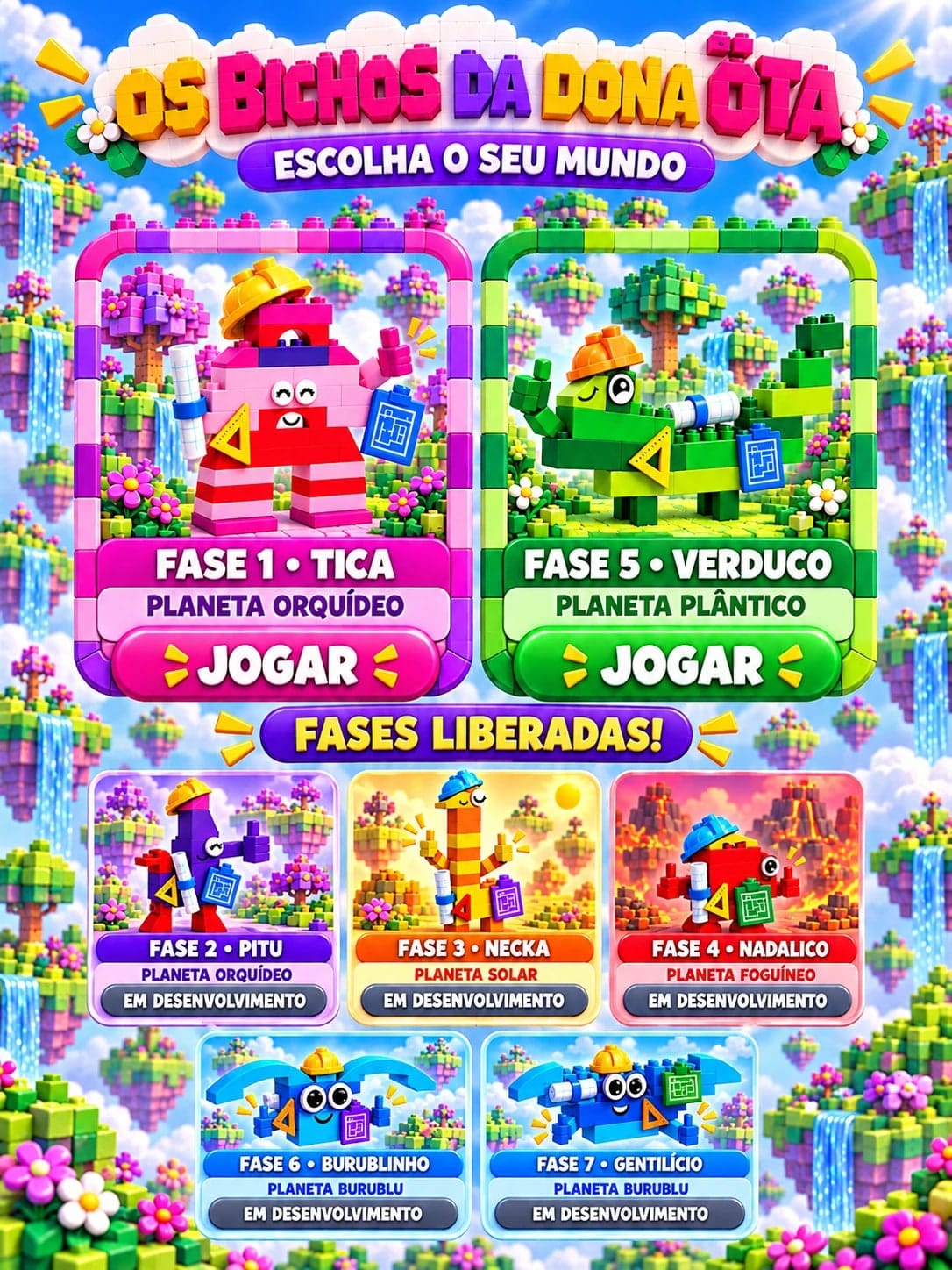 o dia a dia dos bichos